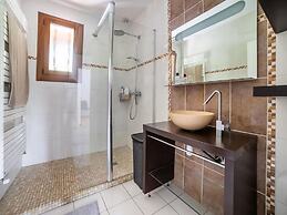 Holiday Home With Roofed Swimming Pool