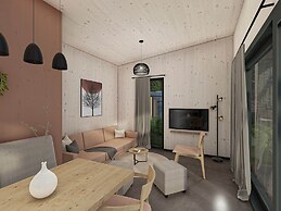 Lodge With Lake View and air Conditioning, Near the Maasduinen