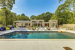 Hamptons Home w/ Private Pool, 1 Mi to Beach!