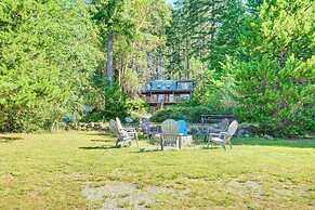 Port Orchard Lakefront Cabin w/ Fire Pit & Grill!