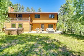 Evergreen Abode w/ Hot Tub, Decks & Mountain Views