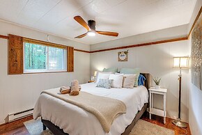 Deck & Fire Pit: Pet-friendly Pocono Lake Abode!