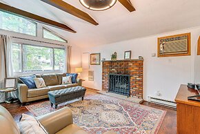 Deck & Fire Pit: Pet-friendly Pocono Lake Abode!