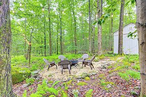 Deck & Fire Pit: Pet-friendly Pocono Lake Abode!