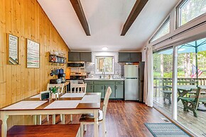 Deck & Fire Pit: Pet-friendly Pocono Lake Abode!