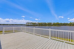 Waterfront Merritt Home w/ Boat Dock & Deck!