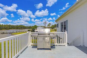 Waterfront Merritt Home w/ Boat Dock & Deck!