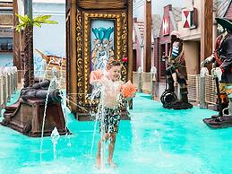 Chalet With Decorative Fireplace Near a Beach