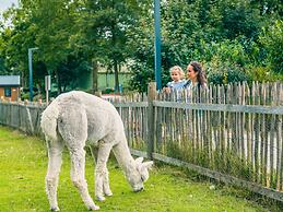 Chalet With Decorative Fireplace Near a Beach