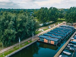 Chalet With Decorative Fireplace Near a Beach