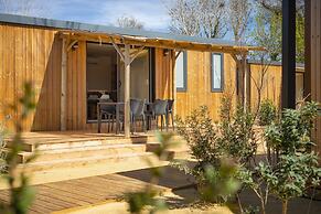 Stylish Agde Chalet Pool