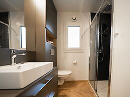 Chalet With air Conditioning on a Holiday Park