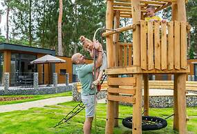 Chalet With air Conditioning on a Holiday Park