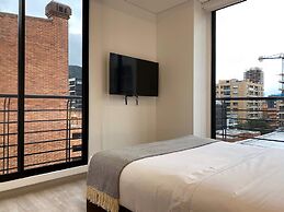 w Amazing 2BR w Street View in Chapinero