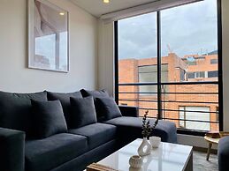 w Illustrious 2BR w Street View in Chapinero