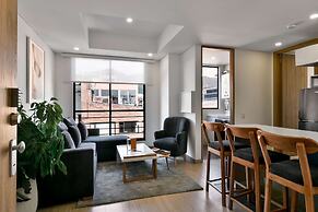 w Illustrious 2BR w Street View in Chapinero