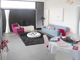 Modern Chalet With a Fireplace in a Holiday Park