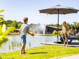 Beautiful Chalet With a Terrace, in a Holiday Park