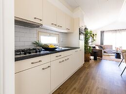 Beautiful Chalet With a Terrace, in a Holiday Park