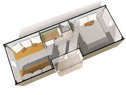 Glamping Tent With a View of Lake Trasimeno