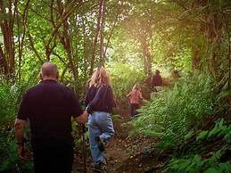 Nice Lodge With a View on a Natural Resort
