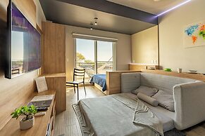 Moderno Estudio con Alberca Gym Rooftop