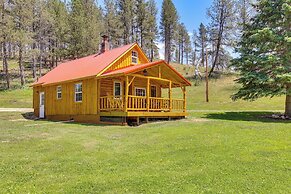 Remote Custer Cabin w/ Fire Pit & Near State Park!