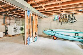 Becket Home w/ 3-season Porch: Walk to Lake Access