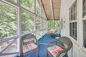 Becket Home w/ 3-season Porch: Walk to Lake Access