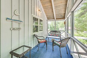 Becket Home w/ 3-season Porch: Walk to Lake Access
