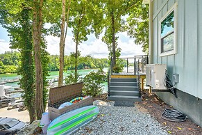 Boat Slip & Smokeless Fire Pit: Lake James Cottage