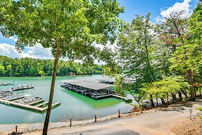Boat Slip & Smokeless Fire Pit: Lake James Cottage