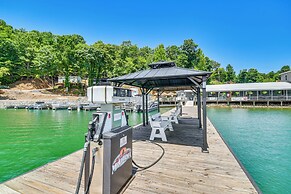 Boat Slip & Smokeless Fire Pit: Lake James Cottage