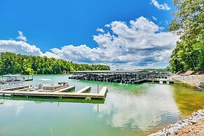Boat Slip & Smokeless Fire Pit: Lake James Cottage