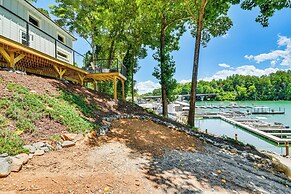 Boat Slip & Smokeless Fire Pit: Lake James Cottage