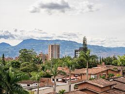 w Cozy Loft With Fantastic View in El Poblado