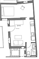 Collection La Latina - Modern Studio in La Latina Neighbourhood