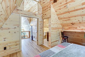 A-frame Hardy Cabin w/ Spring River Views!