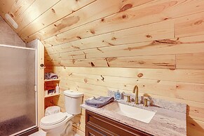 A-frame Hardy Cabin w/ Spring River Views!