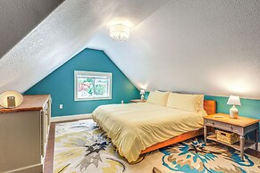 Walk to Dtwn: Colorful Cañon City Home w/ Grill!