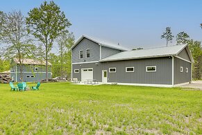 Higgins Lake Barndominium w/ Boat Parking!