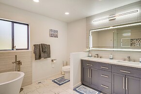 Spacious Camano Home w/ Hot Tub & Water Views!