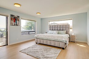 Spacious Camano Home w/ Hot Tub & Water Views!