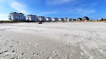 Haus in Olpenitz mit Strand und Meerblick