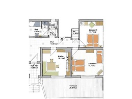 Maximilian Apartmenthaus 2-6 People