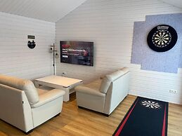 Ferienhaus mit Pool und Sauna am Duemmer See