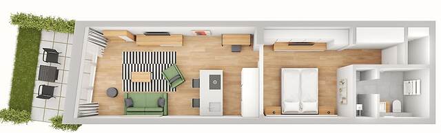 Downtown Apartments Living