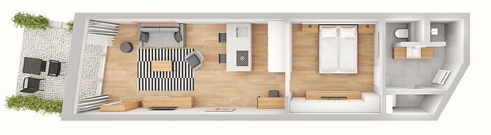 Downtown Apartments Living