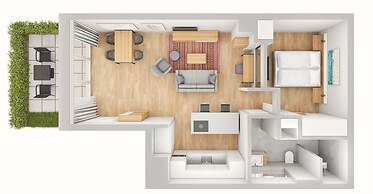 Downtown Apartments Living