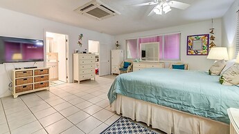 Lush Tropical Plantings In A Gated Compound Located Directly On The Fl